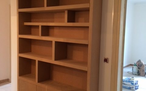 Bibliothèques en cours de travaux