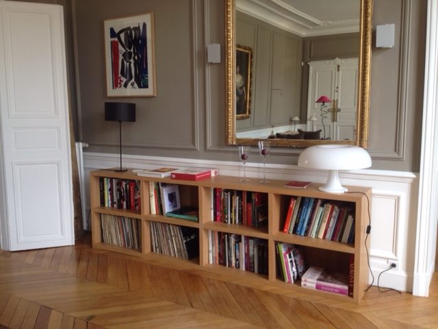 Bibliothèque contemporaine basse