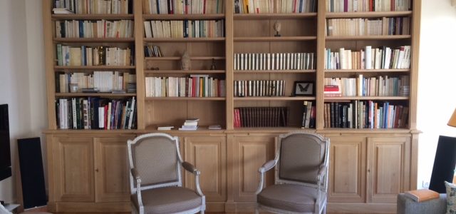 Bibliothèque de style Neo-Classique
