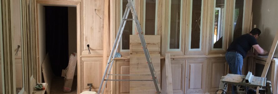Réalisation d’un salon à Saint-Léger en Yvelines