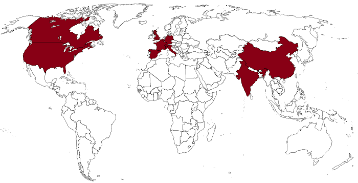 Carte export meubles