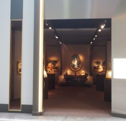 Stand pour la biennale des antiquaires