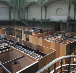 Stand pour la biennale des antiquaires