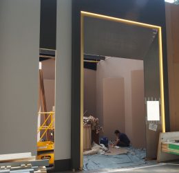 Stand pour la biennale des antiquaires