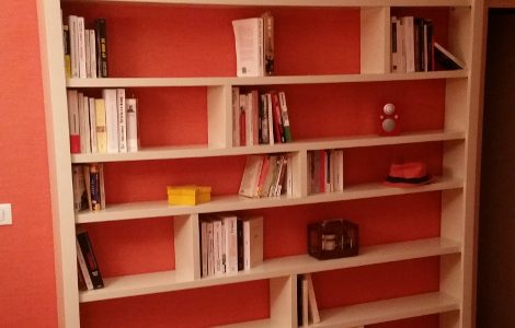 Bibliothèque ZEN  pour une décoration d’intérieur contemporaine