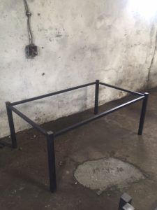 Tables en fer forgé "Tables à Tables"