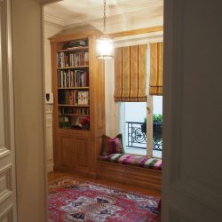 Décoration d’intérieur pour une entrée d’un appartement du XVIIeme arrondissement de Paris