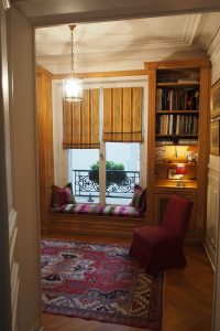 Décoration d'intérieur pour une entrée d'un appartement du XVIIeme arrondissement de Paris