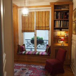 Décoration d’intérieur pour une entrée d’un appartement du XVIIeme arrondissement de Paris