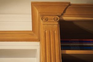 Décoration d'intérieur pour une entrée d'un appartement du XVIIeme arrondissement de Paris