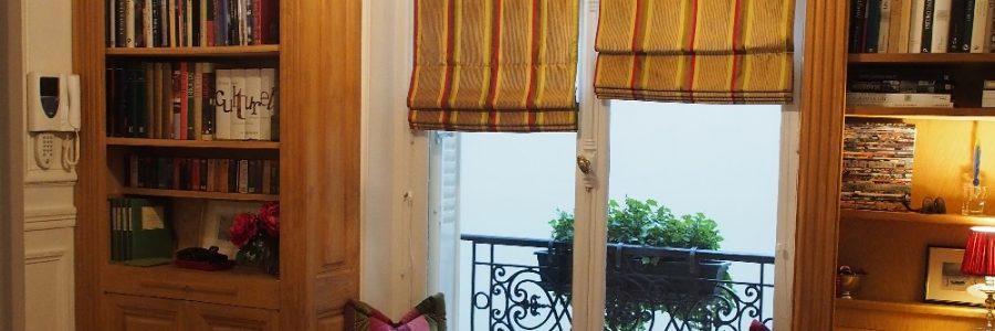 Décoration d’intérieur pour une entrée d’un appartement du XVIIeme arrondissement de Paris