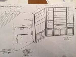 Meubles sur mesure pour une demeure au golf de Saint-Nom-la-Bretèche