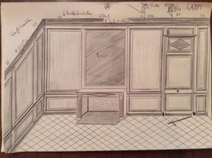 Réalisation pour un salon d'hiver sur mesure