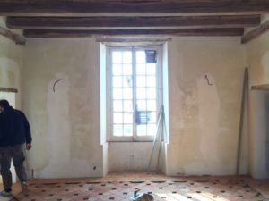 Réalisation pour un salon d'hiver sur mesure