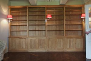 Bibliothèques sur mesure pour une propriété familiale en Bourgogne