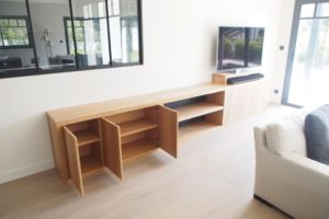 Enfilade sur mesure pour une belle maison du Pyla
