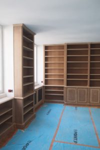 Bibliothèque livrée et posée dans le 1 er arrondissement de Paris