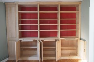 bibliothèque pour une ravissante maison de Maison Laffitte