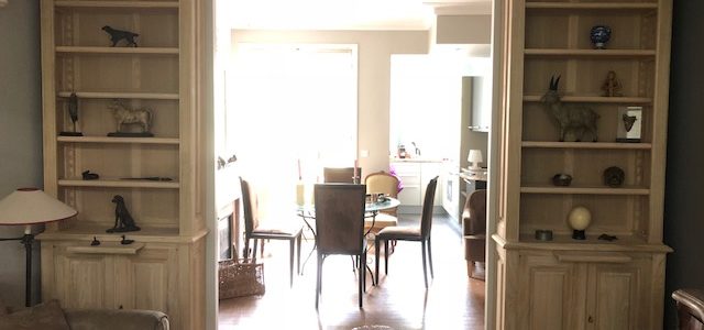 Paire de Bibliothèques pour un appartement de Neuilly sur Seine