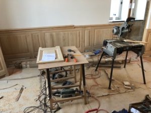 Boiseries sur-mesure dans un beau domaine d'Anjou