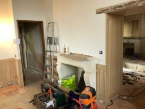 Boiseries sur-mesure dans un beau domaine d'Anjou