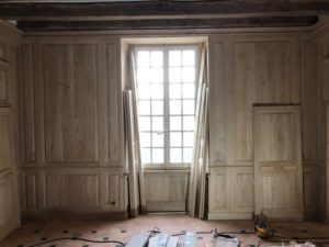 Boiseries sur-mesure dans un beau domaine d'Anjou