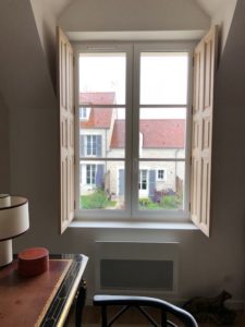 Volets d'intérieur pour une maison dans les Yvelines