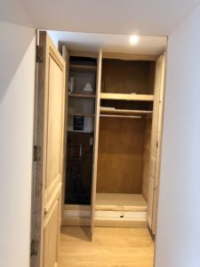 Vestibule avec dressing sur-mesure