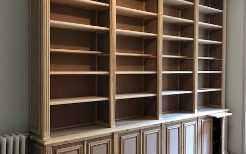 Fabrication et pose de deux bibliothèques prêtent à Paris dans le XVIIe arrondissement