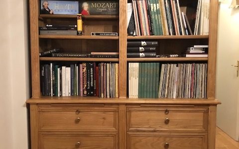 Meuble de métier sur mesure sans traverses apparentes