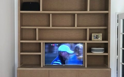 Mobilier contemporain livré prêt à être peint
