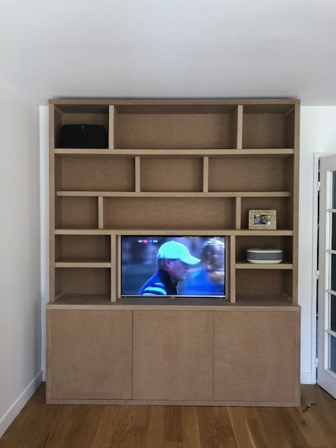 Mobilier contemporain livré prêt à être peint