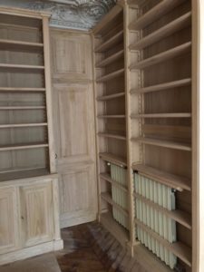 Bibliothèques et Boiseries sur mesure pour un bel appartement du 8ème arrondissement de Paris