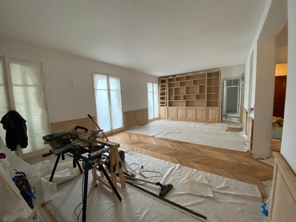 Agencement d’un appartement dans le XVIe arrondissement de Paris