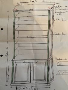 L’art des éléments architecturaux anciens alliant l’élégance avec les bibliothèques sur mesure