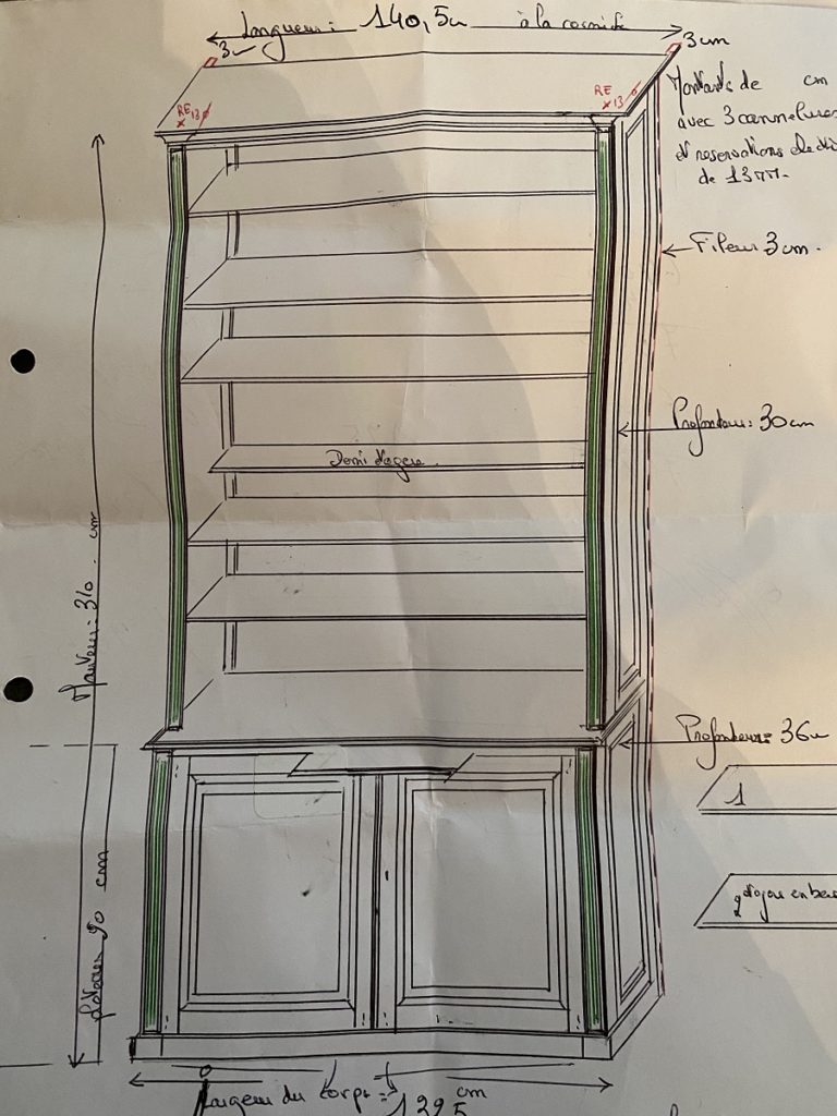 L’art des éléments architecturaux anciens alliant l’élégance avec les bibliothèques sur mesure