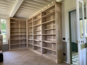 Réalisation de trois meubles sur mesure pour une décoratrice d’intérieur