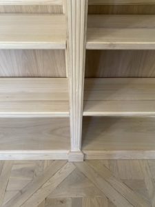 Réalisation de trois meubles sur mesure pour une décoratrice d’intérieur