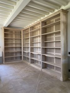 Réalisation de trois meubles sur mesure pour une décoratrice d’intérieur