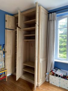 Réalisation de 12 meubles sur mesure
