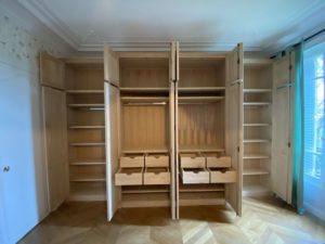Réalisation de 12 meubles sur mesure