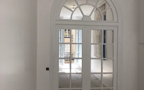 Optimisation d’un couloir : création d’un espace nuit et d’un espace de travail lumineux