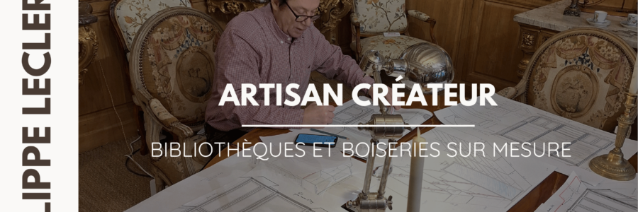 Bibliothèques sur mesure par un artisan créateur — Paris, Yvelines (78), Hauts-de-Seine (92), Loire-Atlantique (44), Maine-et-Loire (49)