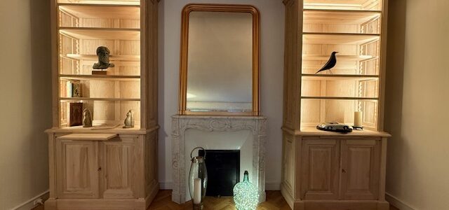 Paire de bibliothèques Directoire, intemporelles